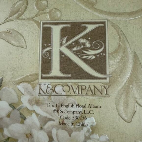 Vintage K & Company 13.75" x 12.5" English Floral Scrapbook Kit Papers & Vellums - Picture 15 of 16